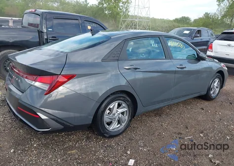 2024 Hyundai Elantra Se from USA, damaged, VIN KMHLL4DGXRU786085